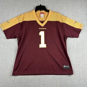 Washington Huskies Football Jersey Womens XL Red Burgundy NFL Reebok 1 NFL